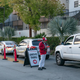 Illustration for article titled Photos of the longest drive-thru lines in Los Angeles are a sight to see